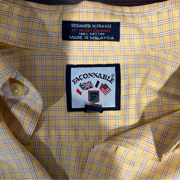 Faconnable Men XL Button Up Shirt - Picture 2 of 4